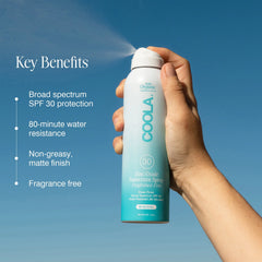 COOLA Mineral Body Organic Sunscreen Fragrance-Free Spray SPF30 5 oz