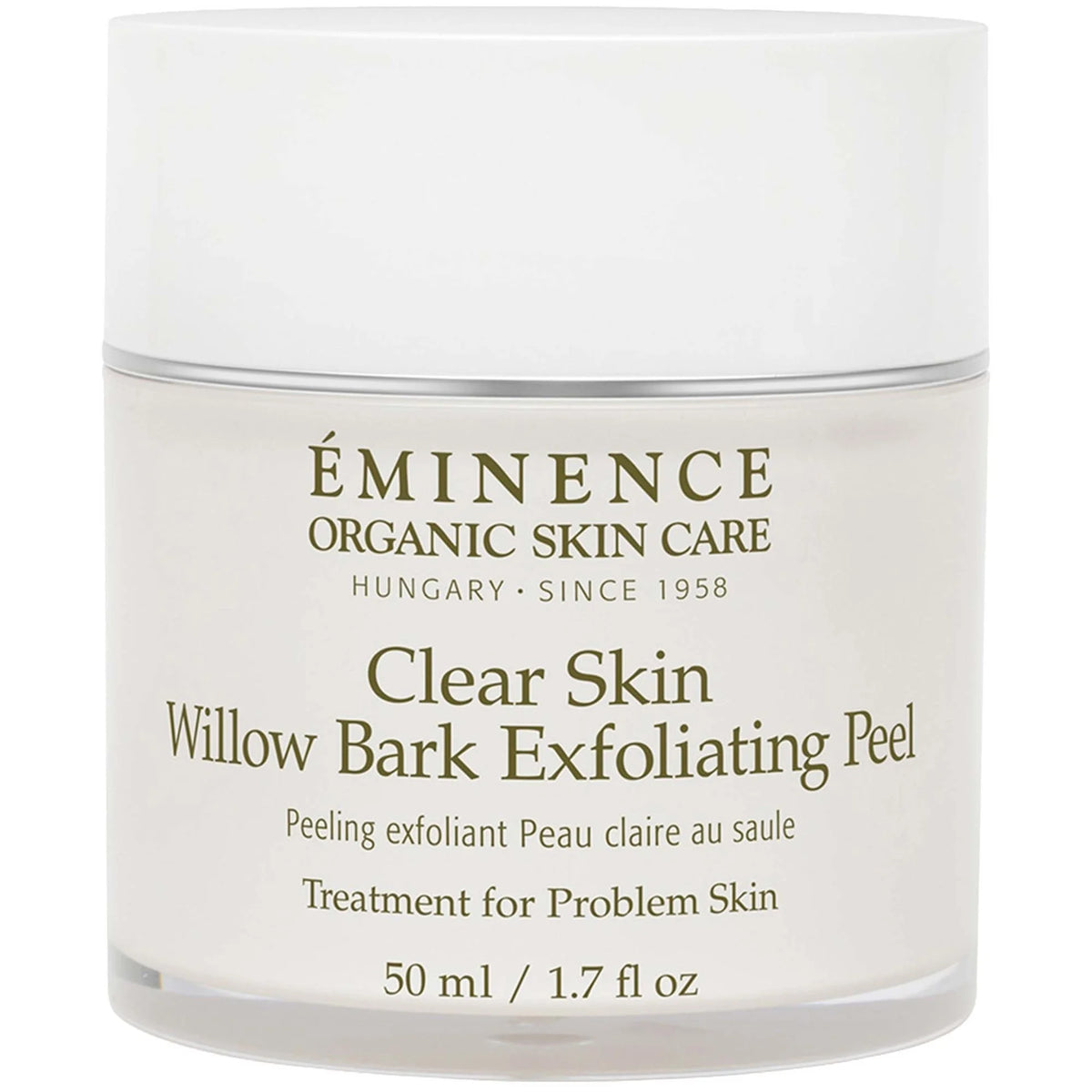 Eminence Organic Skin Care Clear Skin Willow Bark Exfoliating Peel 1.7 fl. oz