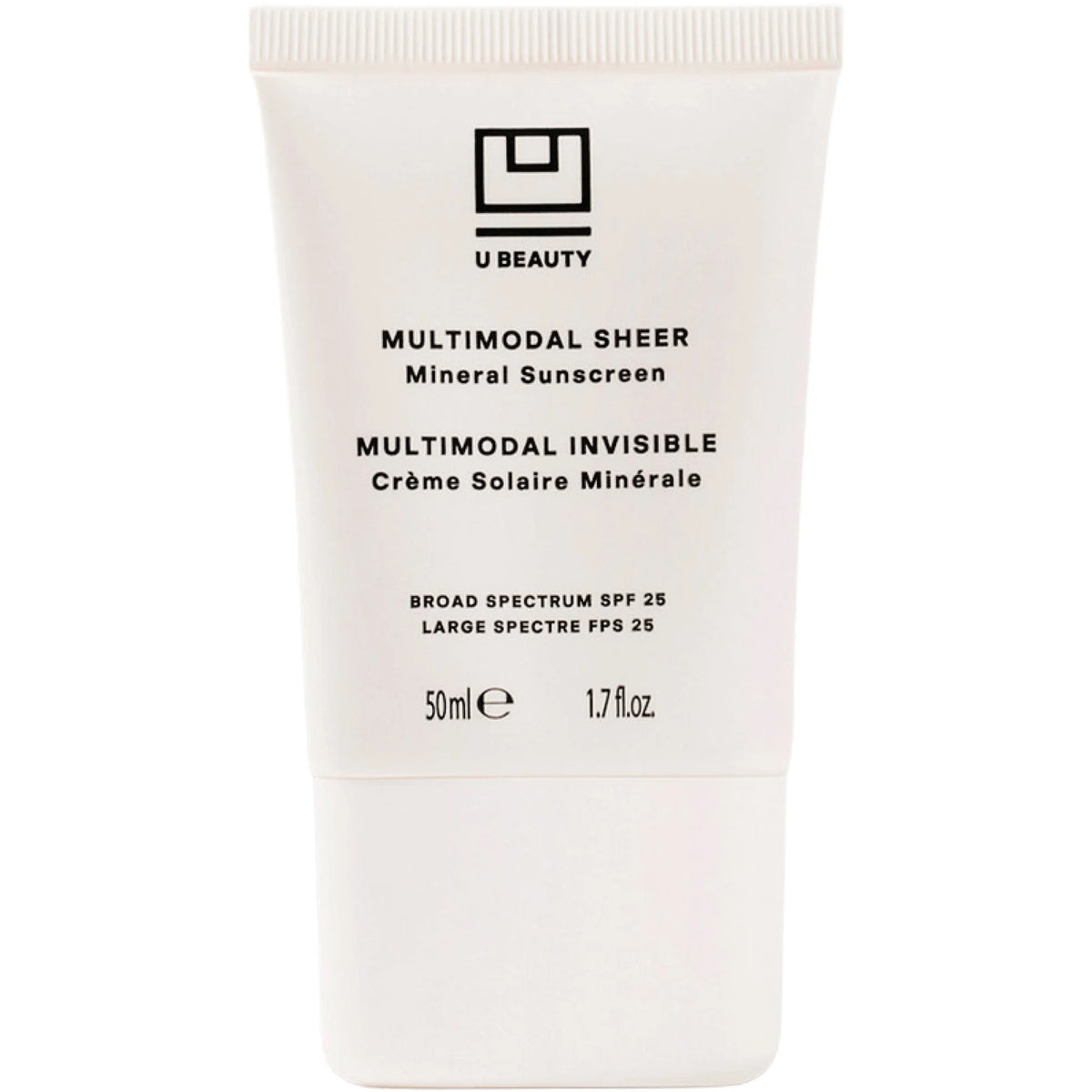 U Beauty Multimodal Sheer Mineral Sunscreen SPF 25
