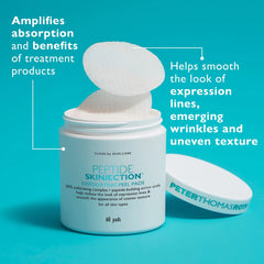 Peter Thomas Roth Peptide Skinjection Exfoliating Peel Pads - Pack of 60