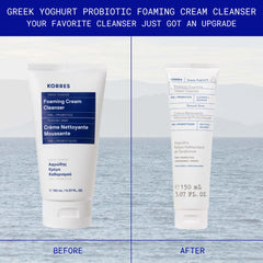 KORRES Greek Yoghurt Foaming Cream Cleanser Duo ($52 Value)