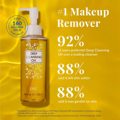 DHC Deep Cleansing Oil Facial Make Up Remover - 4.0 oz