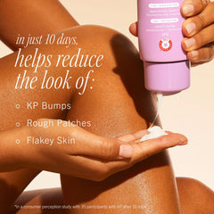 First Aid Beauty KP Smoothing + Brightening Body Lotion with 10% AHA + Urea- Peach