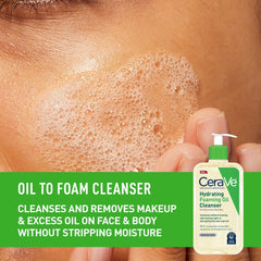 CeraVe Hydrating Foaming Oil Cleanser (12 fl. oz.)