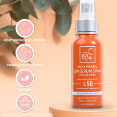 Suntegrity Skincare Milky Mineral Sun Serum Spray 100ml