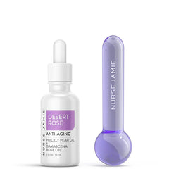 Nurse Jamie GlowGlobe Cooling Massage Tool and Anti-Aging Oil Set