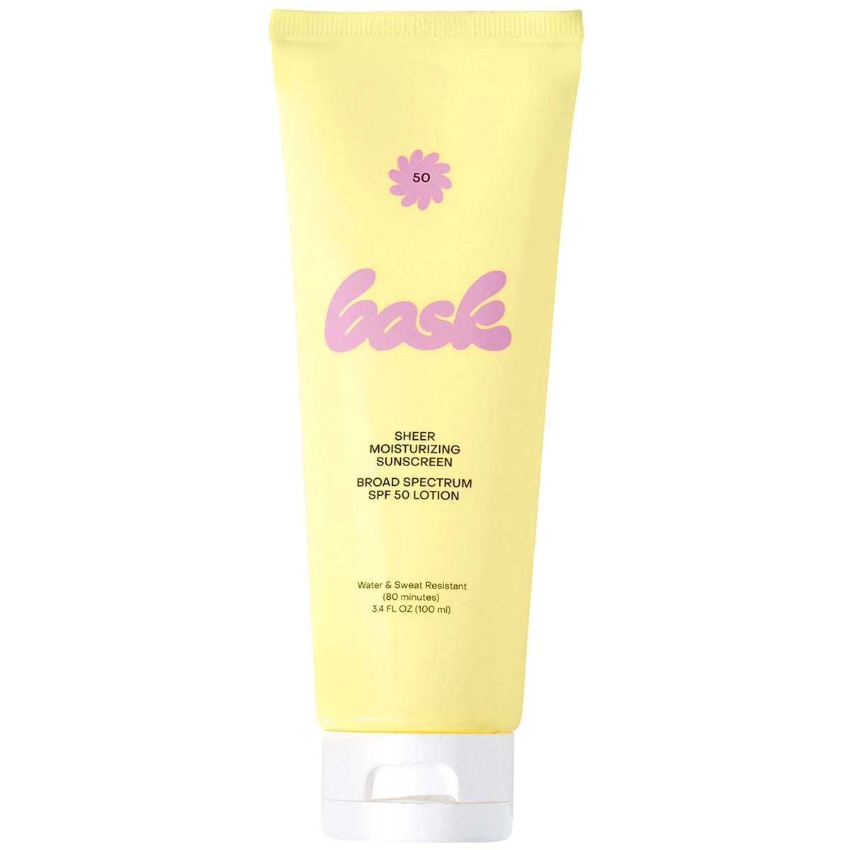 Bask Suncare SPF 50 Sheer Moisturizing Lotion (100ml)