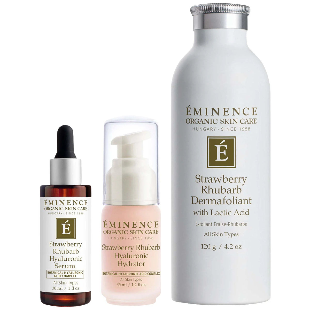 Eminence Organic Skin Care Scrumptious Strawberry Trio