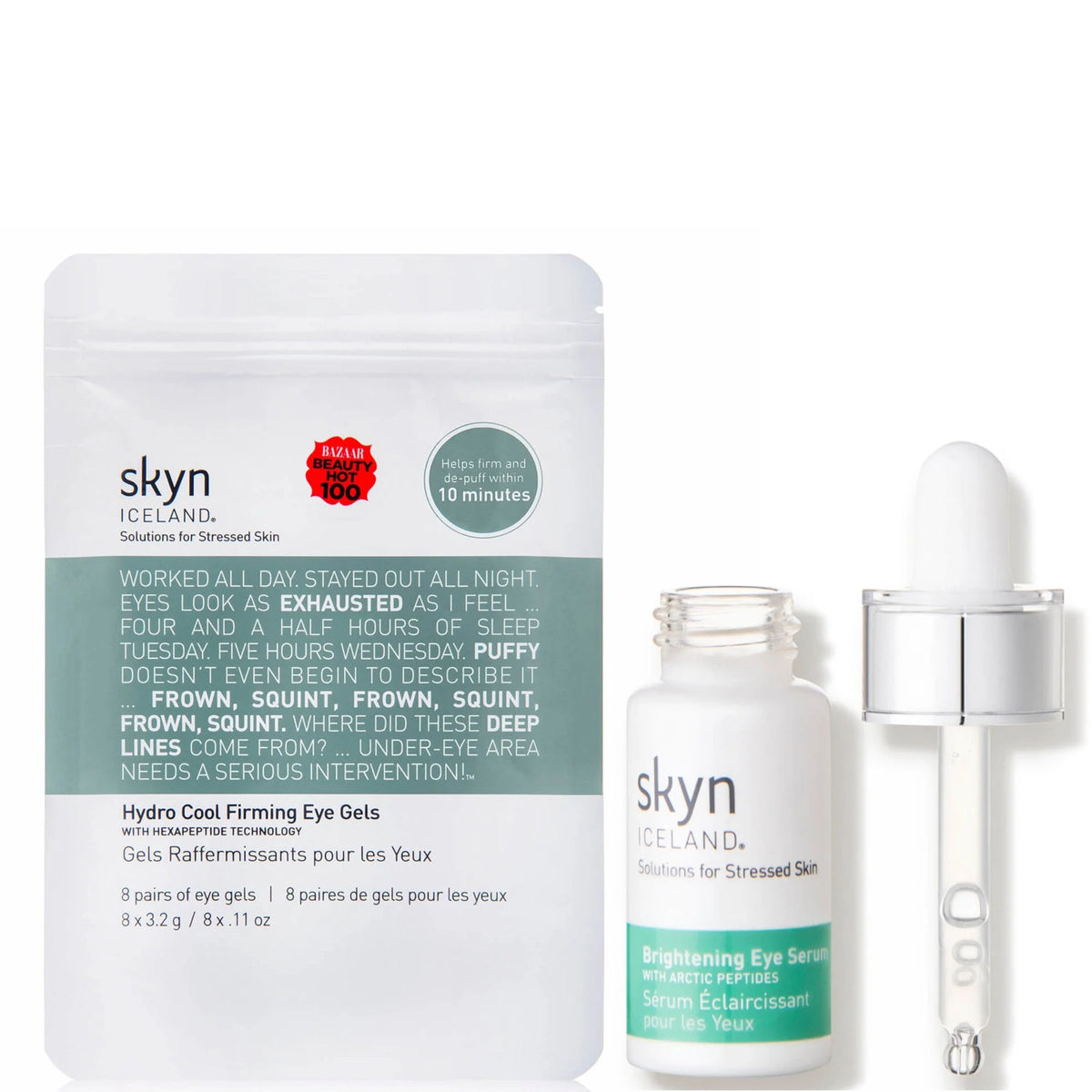 skyn ICELAND Wake Up Eyes Duo (Worth $76.00)