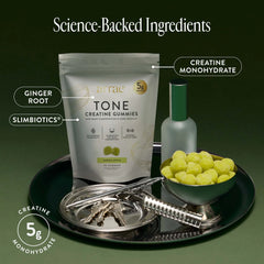arrae Tone Creatine Body Composition Gummies - Sour Green Apple