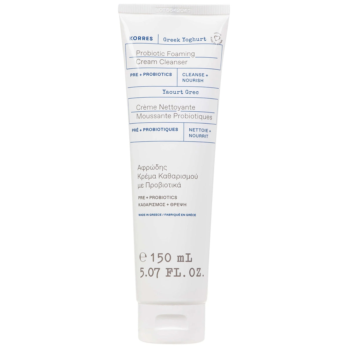 Greek Yoghurt Foaming Cream Cleanser 150 ml