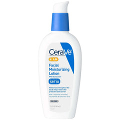 CeraVe AM Facial Moisturizing Lotion SPF 30, Oil-Free (3 fl. oz.)