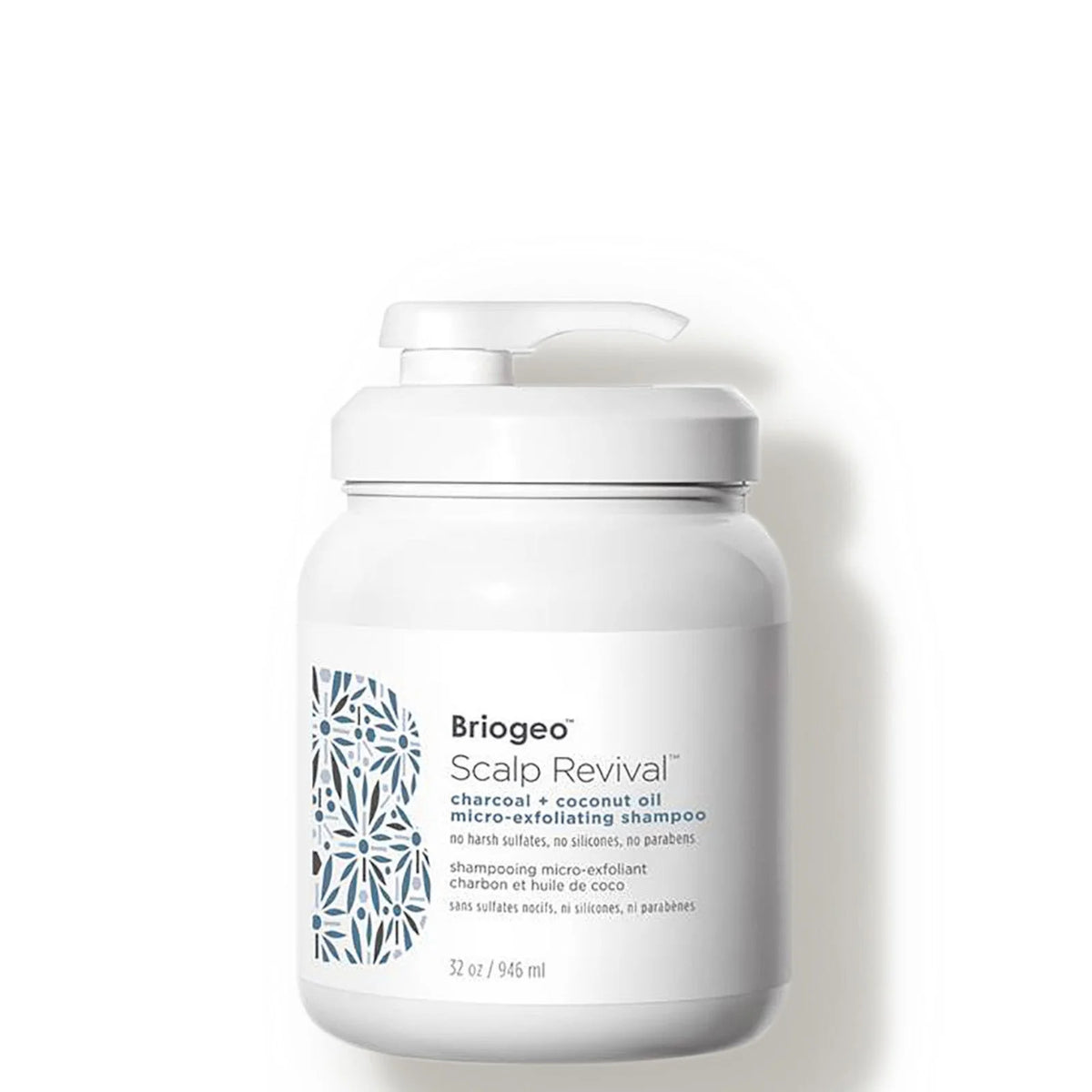 Briogeo Scalp Revival™ Charcoal + Coconut Oil Micro-Exfoliating Scalp Scrub Shampoo 32 oz