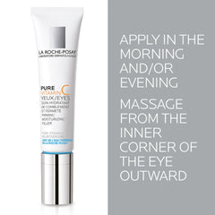 La Roche-Posay Pure Vitamin C Eyes Anti-Wrinkle Firming Moisturizing Filler (0.5 fl. oz.)