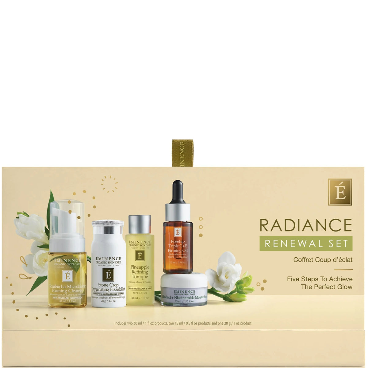 Eminence Organic Skin Care Radiance Renewal Set
