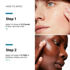 SkinCeuticals Anti-Wrinkle Duo: C E Ferulic & P-TIOX (Worth $335)