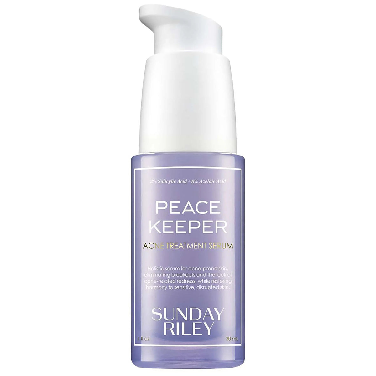 Sunday Riley Peacekeeper Azaleic and Salicylic Acid Acne Treatment Serum 30ml