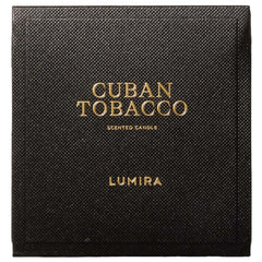 LUMIRA Cuban Tobacco Black Candle 10.5 oz