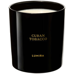 LUMIRA Cuban Tobacco Black Candle 10.5 oz