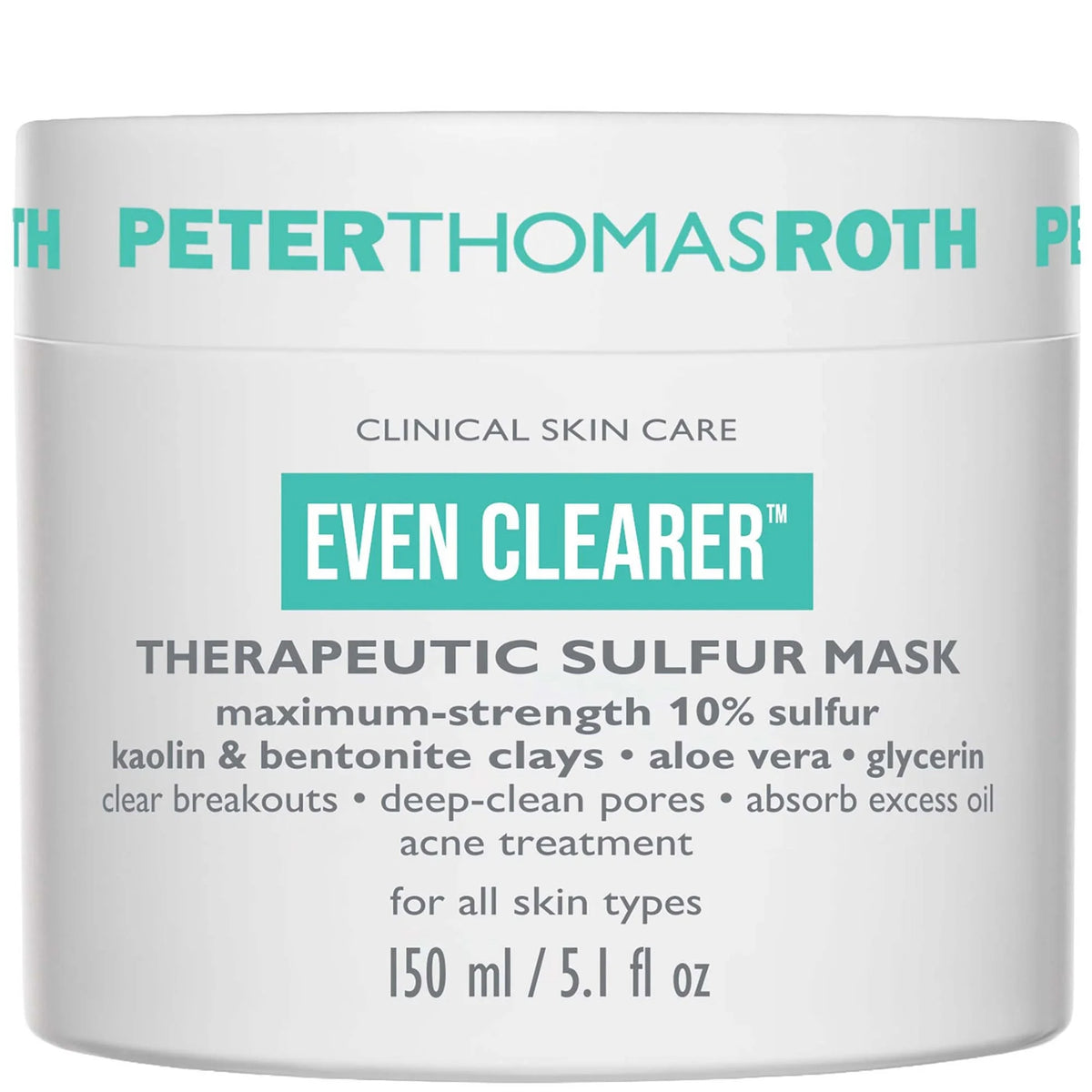 Peter Thomas Roth Even Clearer Therapeutic Sulfur Mask (5.1 fl oz)