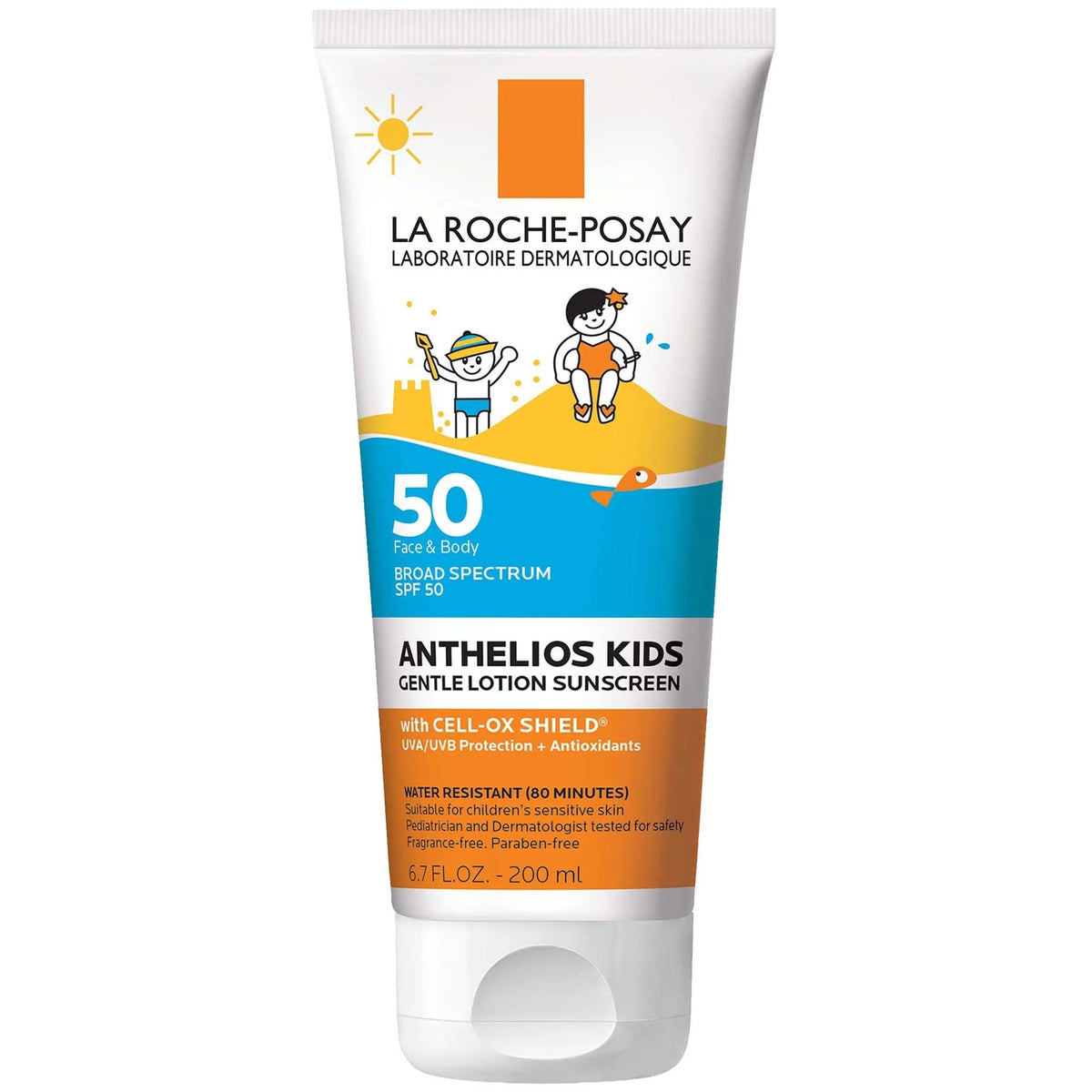 La Roche-Posay Anthelios Kids Gentle Lotion Sunscreen SPF 50 (Various Sizes)