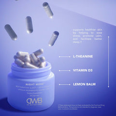 Dr. Whitney Bowe Beauty Night Mode Restorative Sleep + Skin Capsules (30 Capsules)