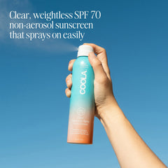 COOLA Classic Body Organic Sunscreen Peach Blossom Spray SPF 70 6 oz
