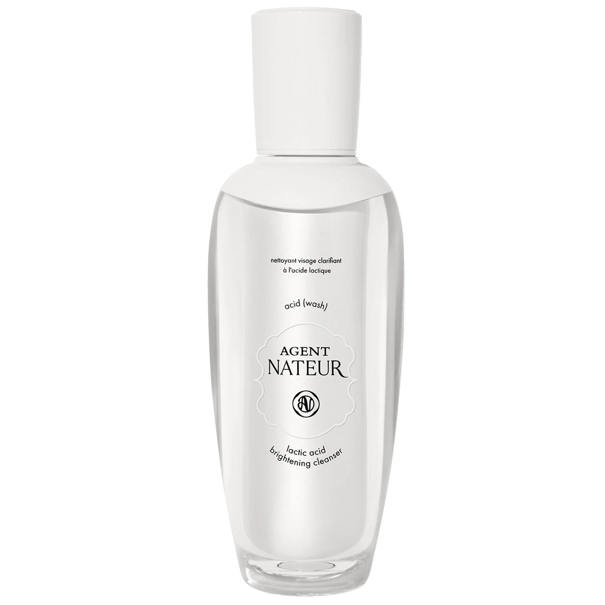 AGENT NATEUR acid (wash) lactic acid skin brightening cleanser 4.05oz