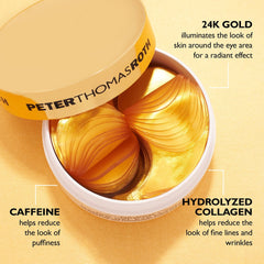Peter Thomas Roth 24K Gold Pure Luxury Lift and Firm Hydra-Gel Eye Patches (30 pair)