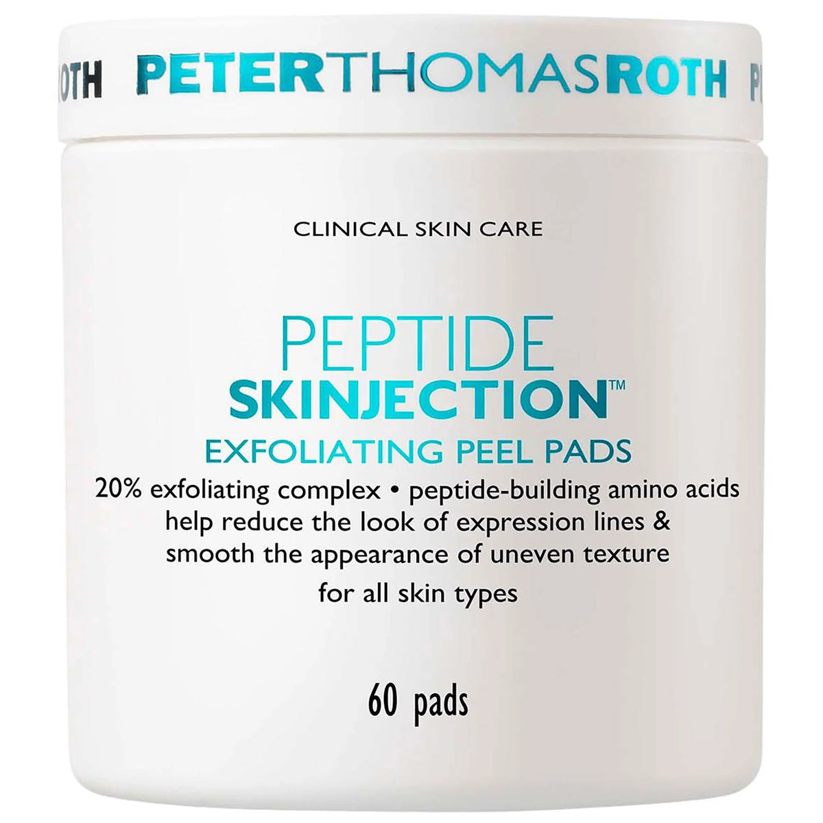 Peter Thomas Roth Peptide Skinjection Exfoliating Peel Pads - Pack of 60