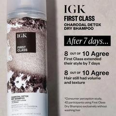 IGK First Class Charcoal Detox Dry Shampo Travel 60ml