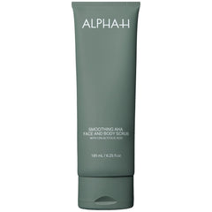 Alpha-H Smoothing AHA Face & Body Scrub with 12% Glycolic Acid 185ml