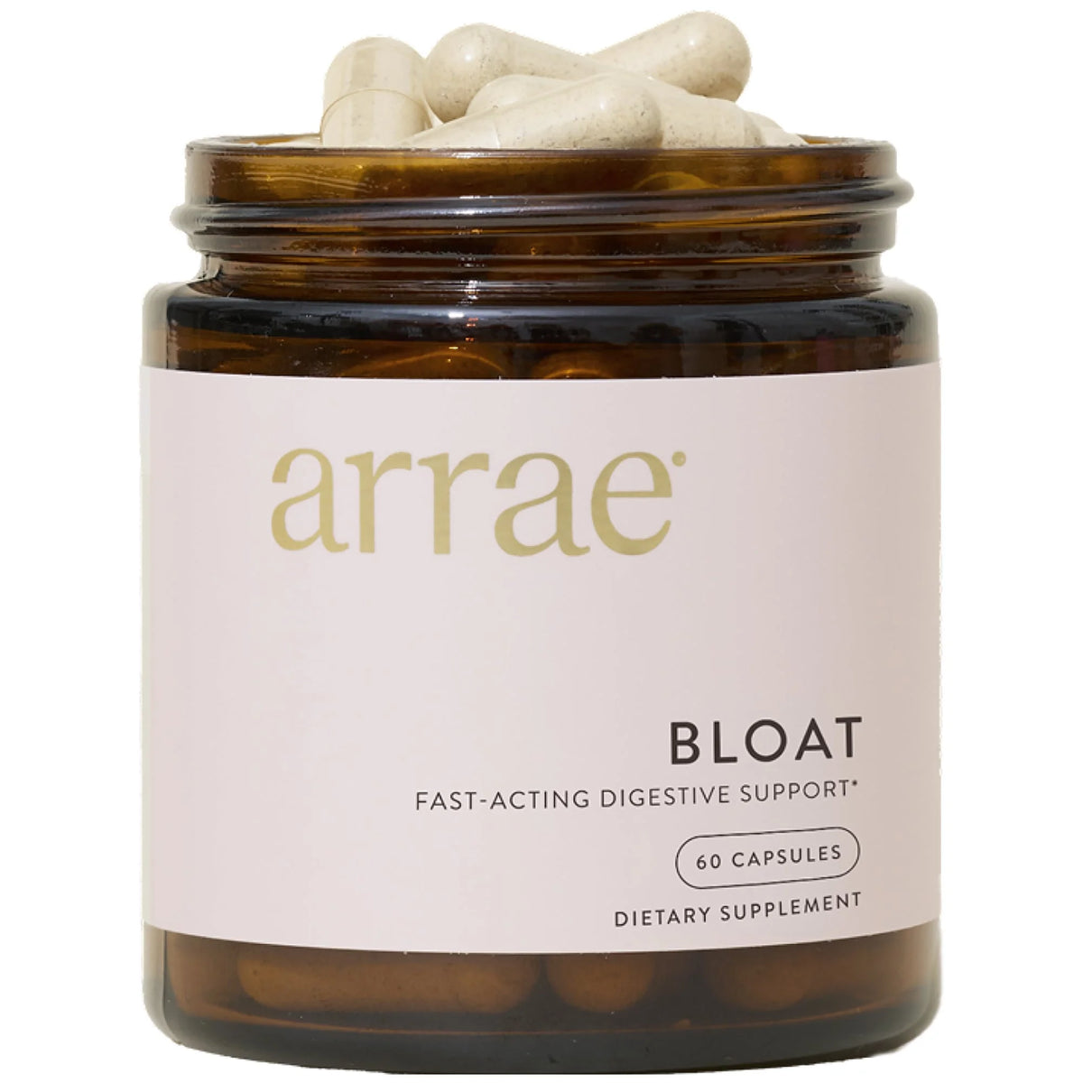 arrae Bloat Fast-Acting Digestive Relief Capsules