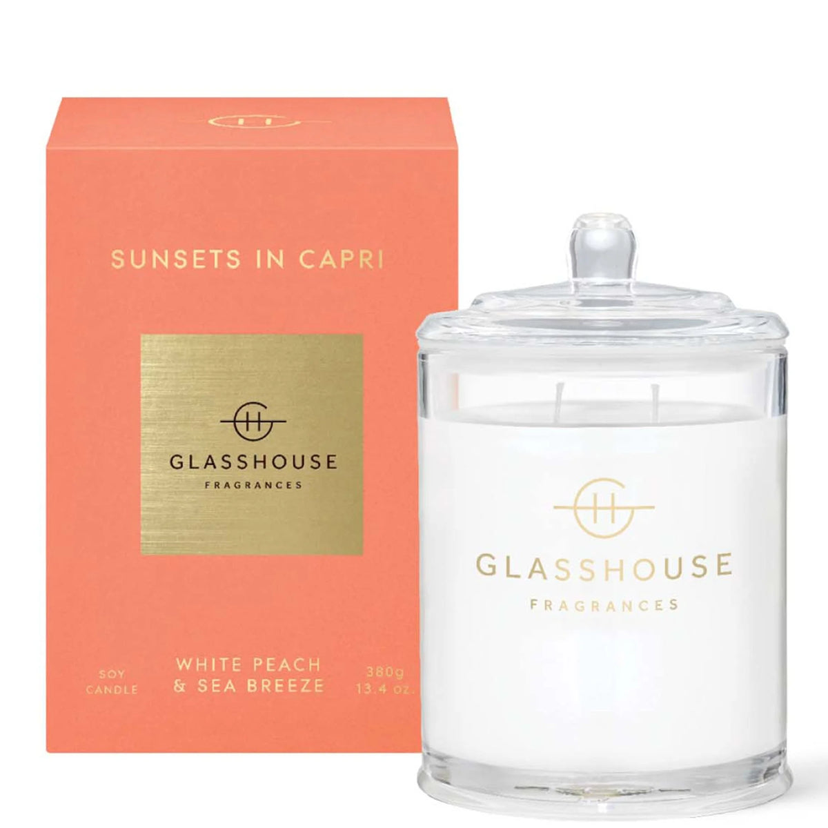 Glasshouse Fragrances Sunset in Capri Candle 13.4 oz