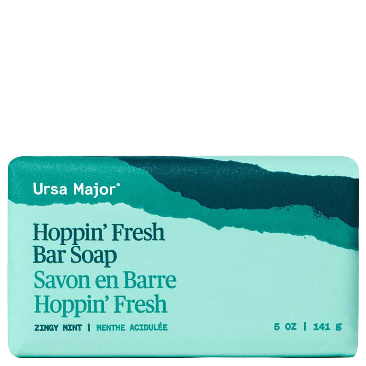 Ursa Major Hoppin' Fresh Bar Soap - Zingy Mint (5 oz.)