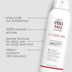EltaMD UV AOX Mist Broad Spectrum SPF 40 (5 oz)