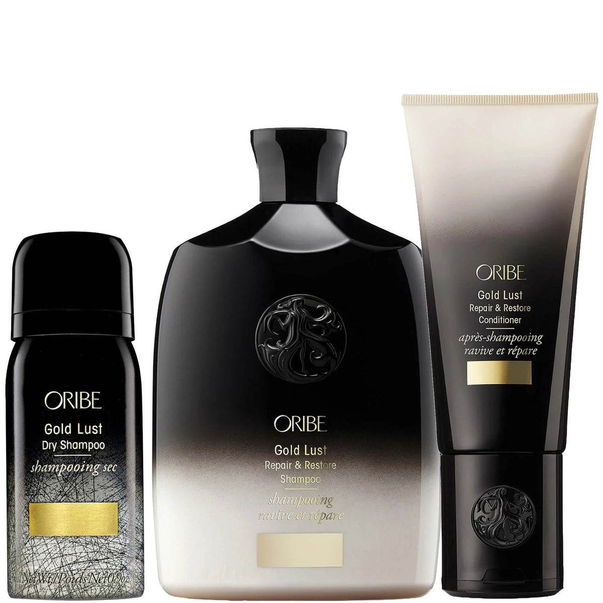 Oribe Gold Lust Repair & Restore Shampoo and Conditioner Bundle
