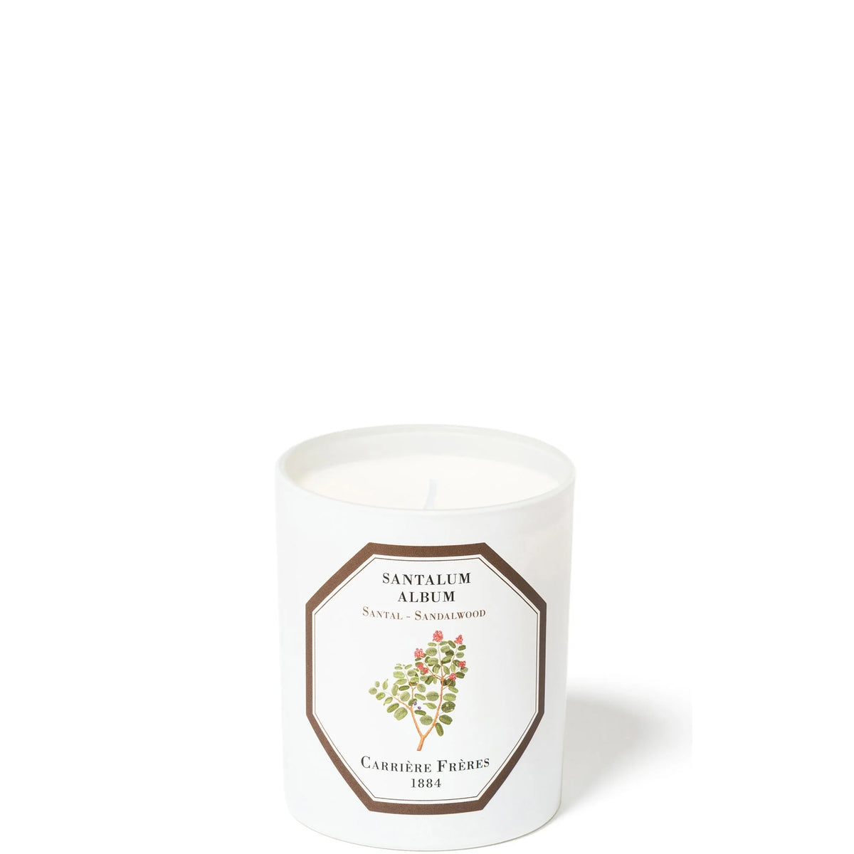 Carrière Frères Scented Candle Sandalwood - Santalum Album - 6.5 oz