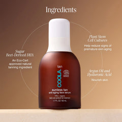 COOLA Organic Sunless Tan Anti-Ageing Face Serum 50ml