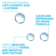 La Roche-Posay Effaclar Toner Astringent Lotion Micro-Exfoliant (6.76 fl. oz.)