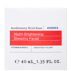 KORRES Apothecary Wild Rose Brightening Sleeping Facial 40ml