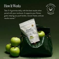arrae Tone Creatine Body Composition Gummies - Sour Green Apple