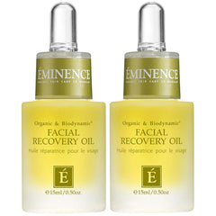 Eminence Organic Skin Care Facial Recovery Oil Duo