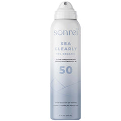 Sonrei Sea Clearly Organic SPF 50 Clear Sunscreen Mist 177ml