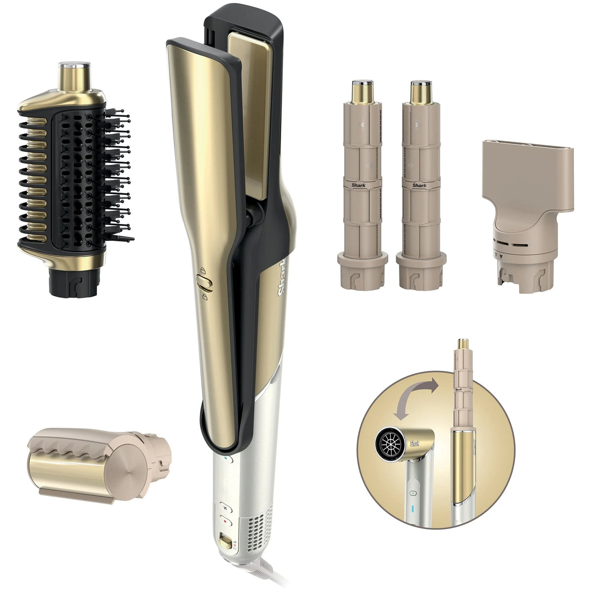 Shark Glam™ Ceramic & Powerful Air Styling & Drying System