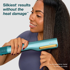 Shark SilkiPro™ Straight Wet to Dry Straightener + Rapid Blow Dryer - Plum Satin