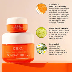 Sunday Riley C.E.O. Vitamin C Rich Hydration Cream (0.5 fl. oz.)