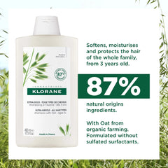 Klorane Softening Shampoo with Oat Milk 400ml