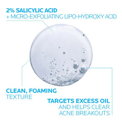 La Roche-Posay Effaclar Medicated Gel Cleanser with Salicylic Acid (Various Sizes)