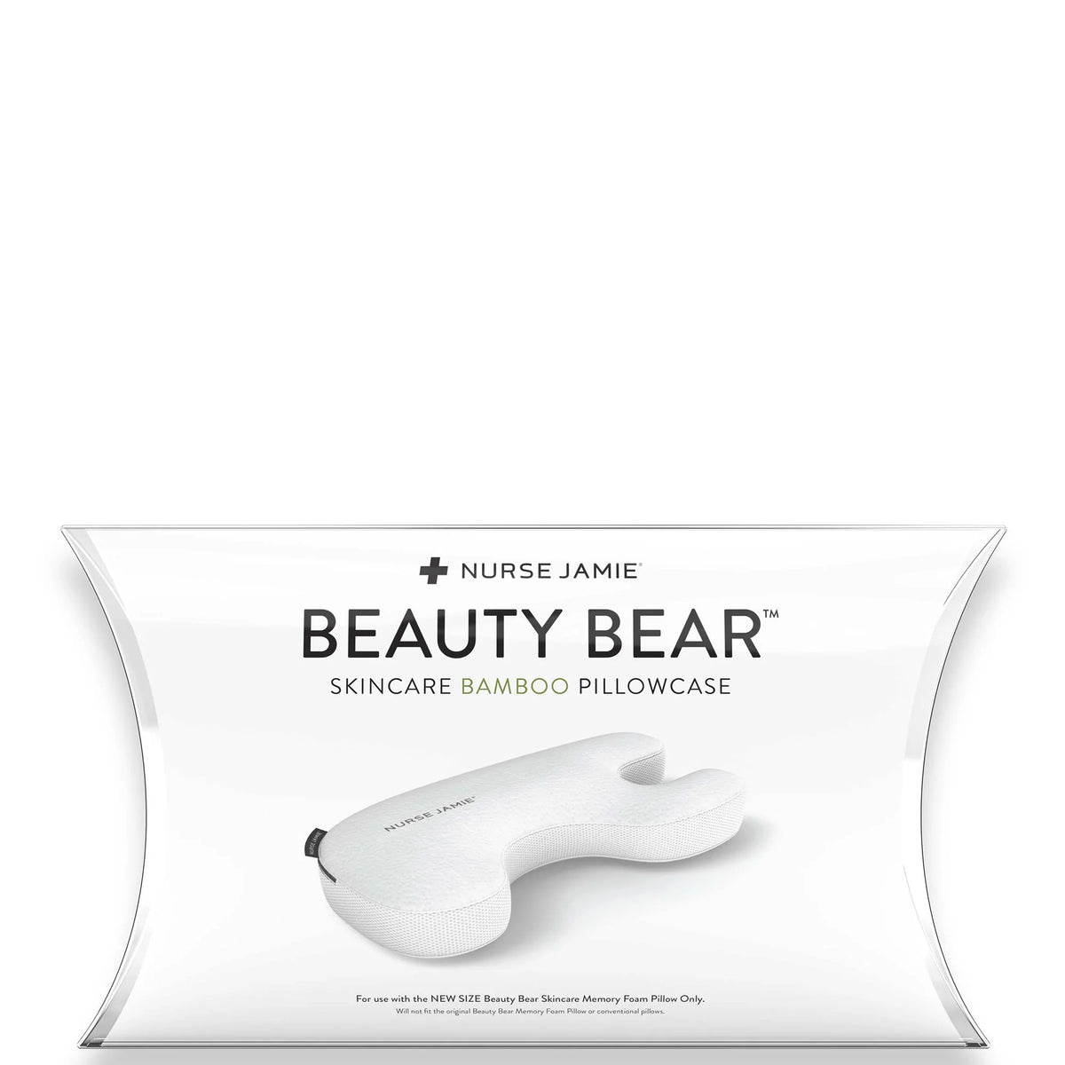 Nurse Jamie Beauty Bear Memory Foam Pillowcase (Various Shades)